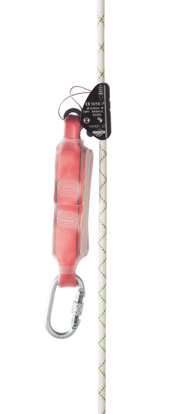 Sala Fallskyddsteknik | Fallskyddsutrustning | Protecta Viper™ LT manuellt glidlås med falldämpare